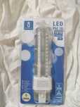 12 Lâmpadas LED PLC G24 2U 220V 11W 4000K 360º 1070Lm