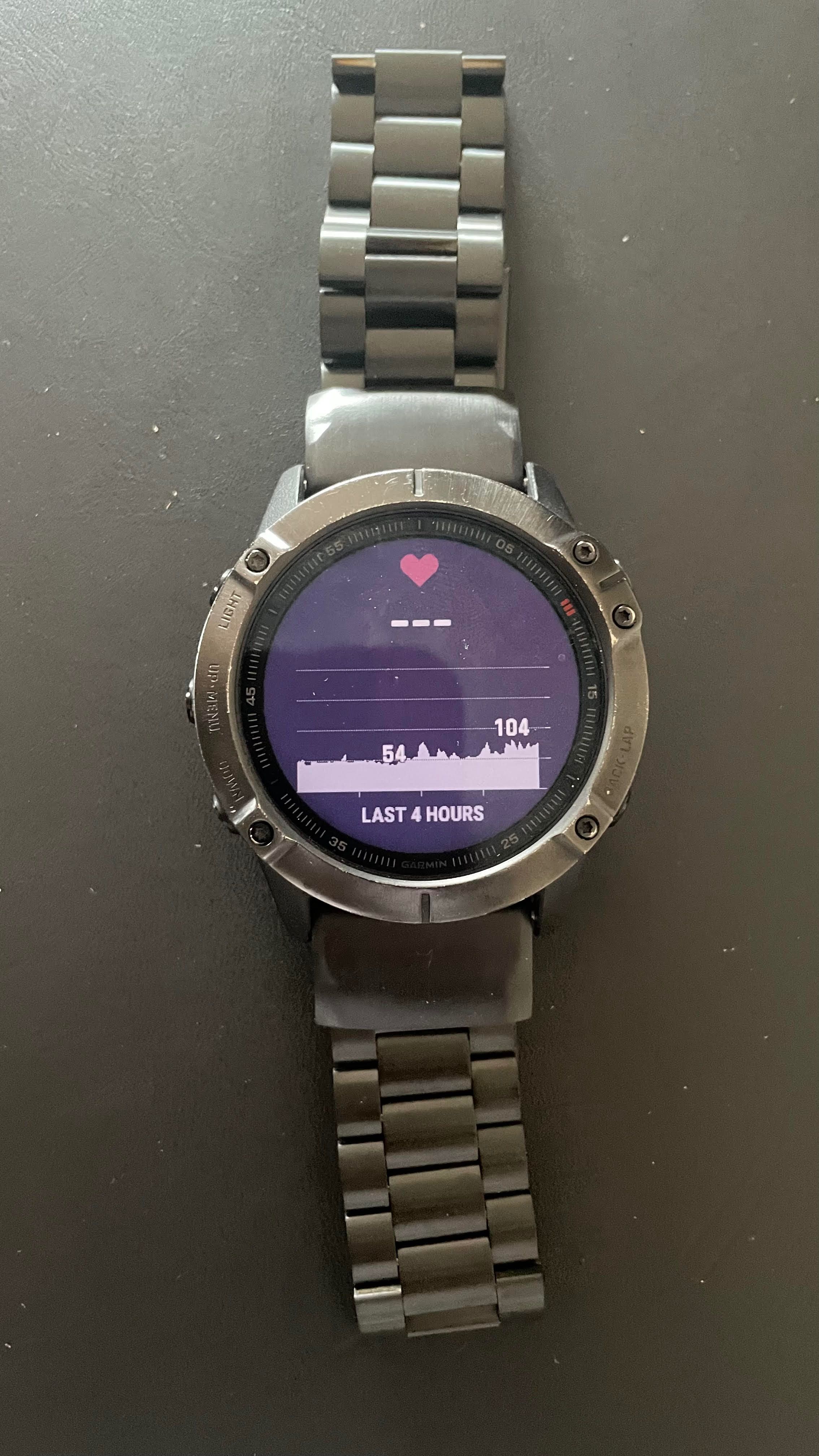 Relógio Garmin Fénix 6X Pro + Monitor Cardíaco HRM-Dual Preto