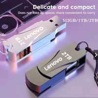 Pendrive lenovo 2tb, nowy srebrny.