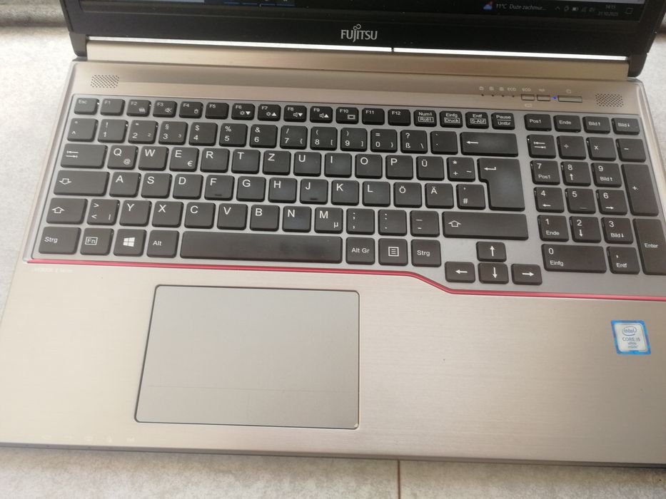 Laptop Fujitsu e756 I5 ssd wysyłka