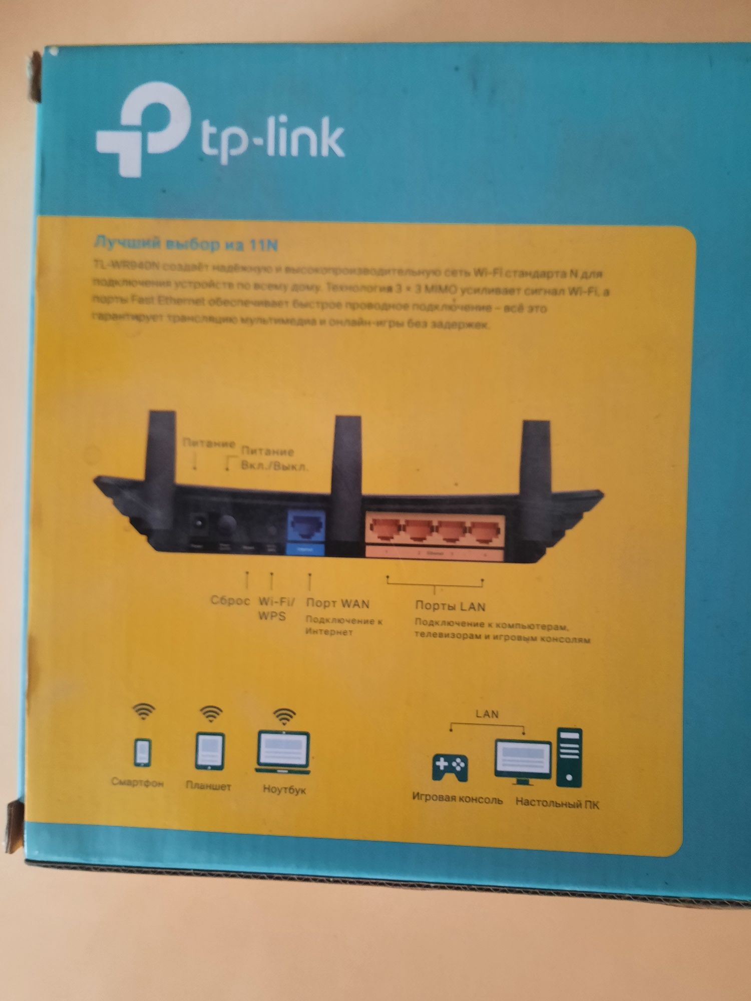Маршрутизатор TP - Link TL WR940N