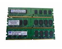 2x Kość pamięci DDR2 2GB Pamięć RAM Dimm Do PC 800MHz