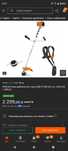 Stihl fs89 mała lekka wykaszarka podkaszarka kosa spalinowa FS 135 140