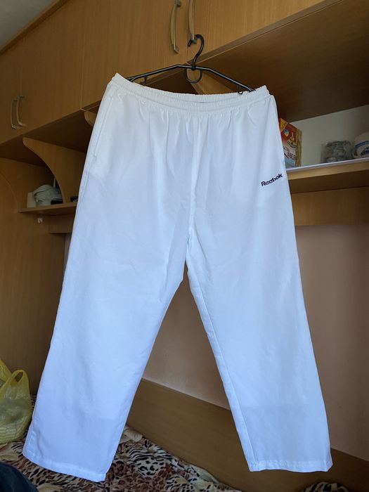 Спортивні штани білі Reebok