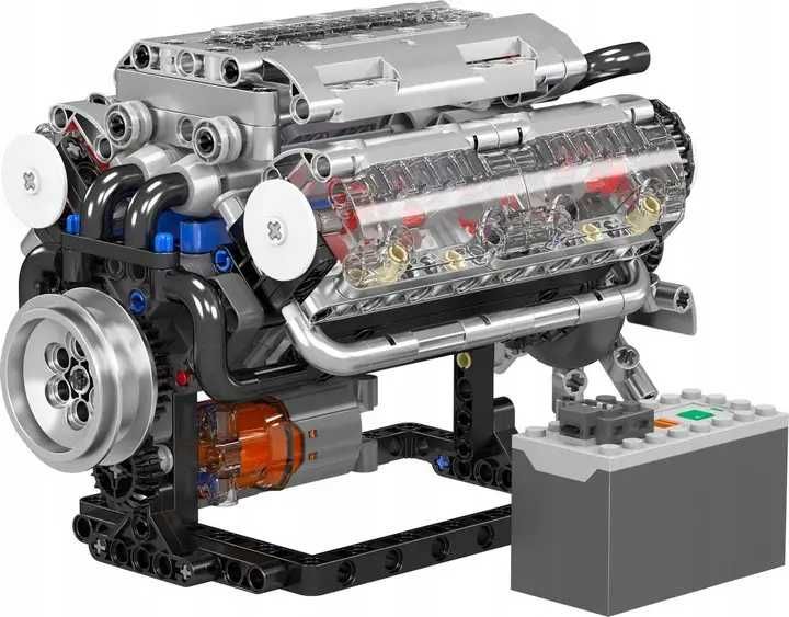 Конструктор бензиновий двигун V8 ENGINE Mould King 10088s, 535 деталей
