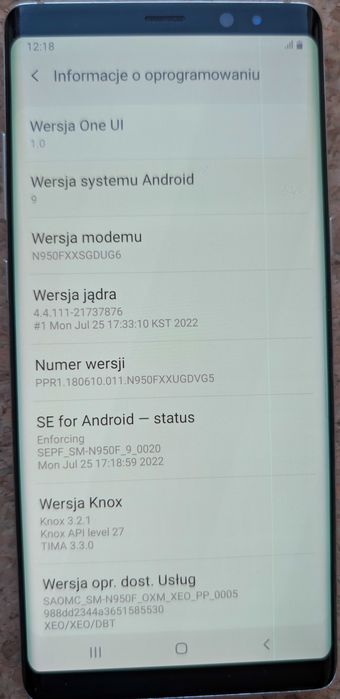 Samsung Galaxy Note 8 SM-N950F