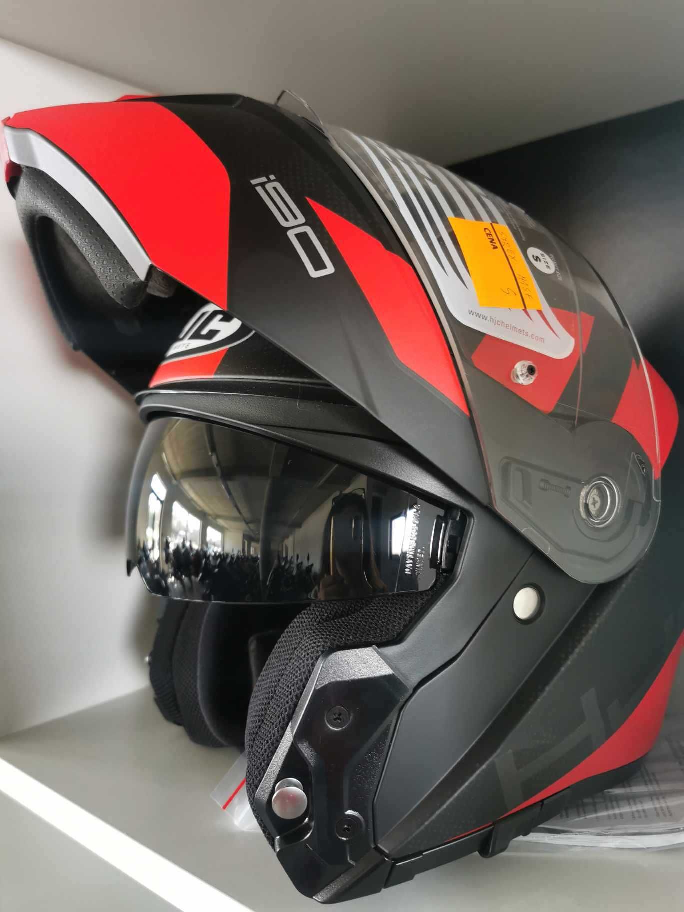 Kask szczękowy motocykl HJC I90 Pinlock Blenda