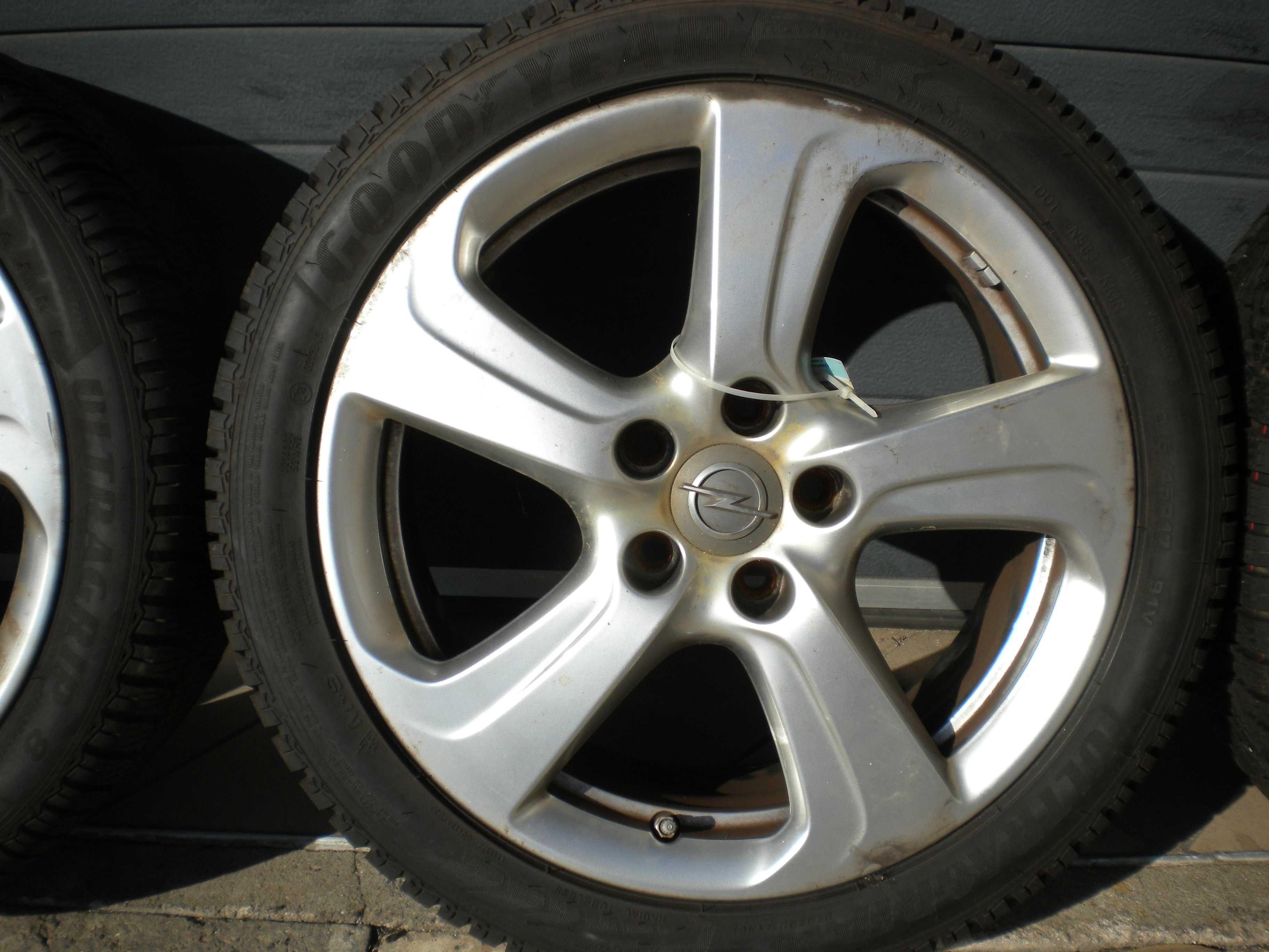 ! Koła zimowe fabryczne 17 5x110 Opel Adam S Corsa D E OPC TPMS