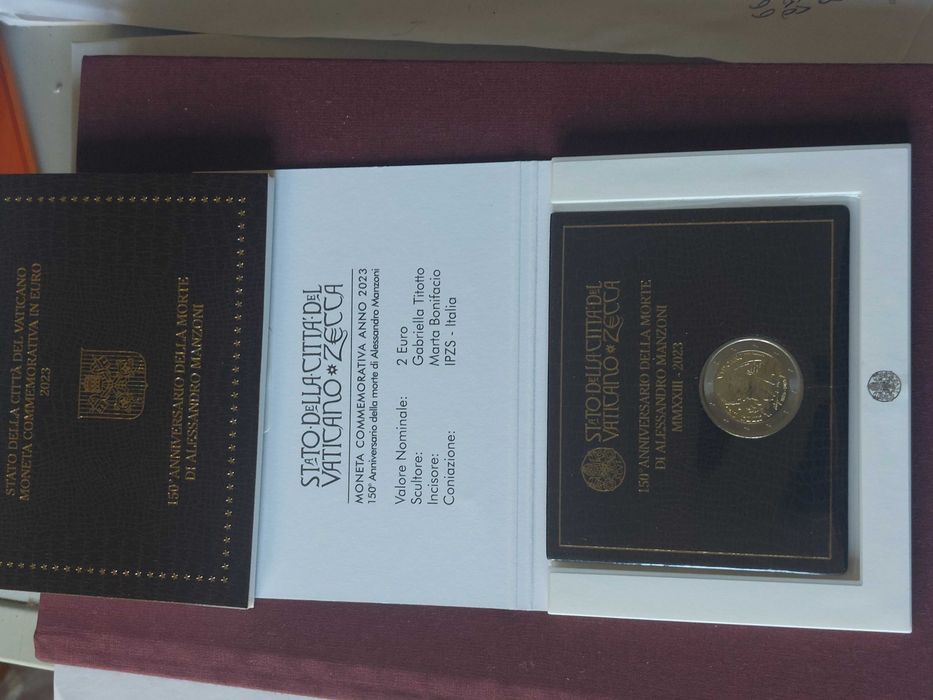 Moedas 2 euros Vaticano 2024