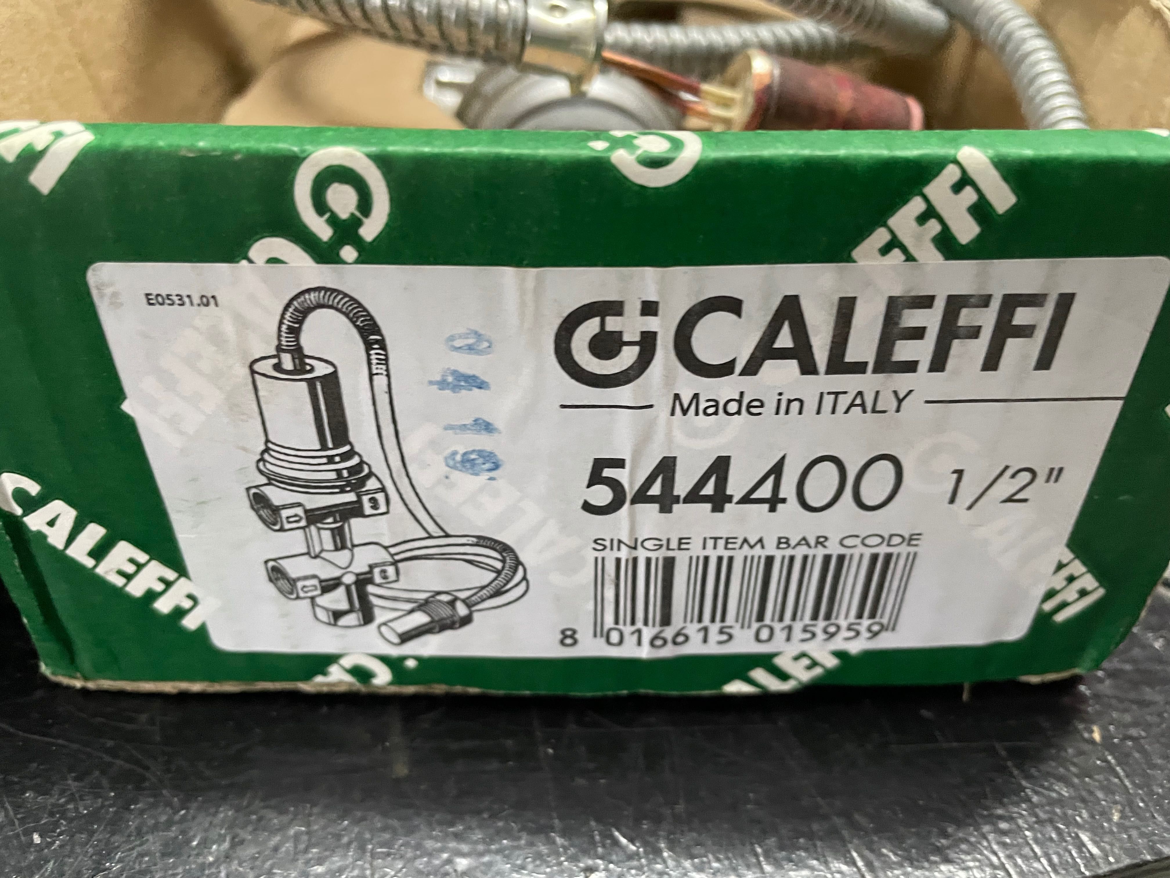 Caleffi Zawór upustowy bezpieczeństwa z dopełnianiem 1/2" 544400