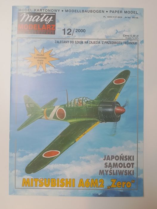 Mały modelarz 12.2000 Mitsubishi Zero