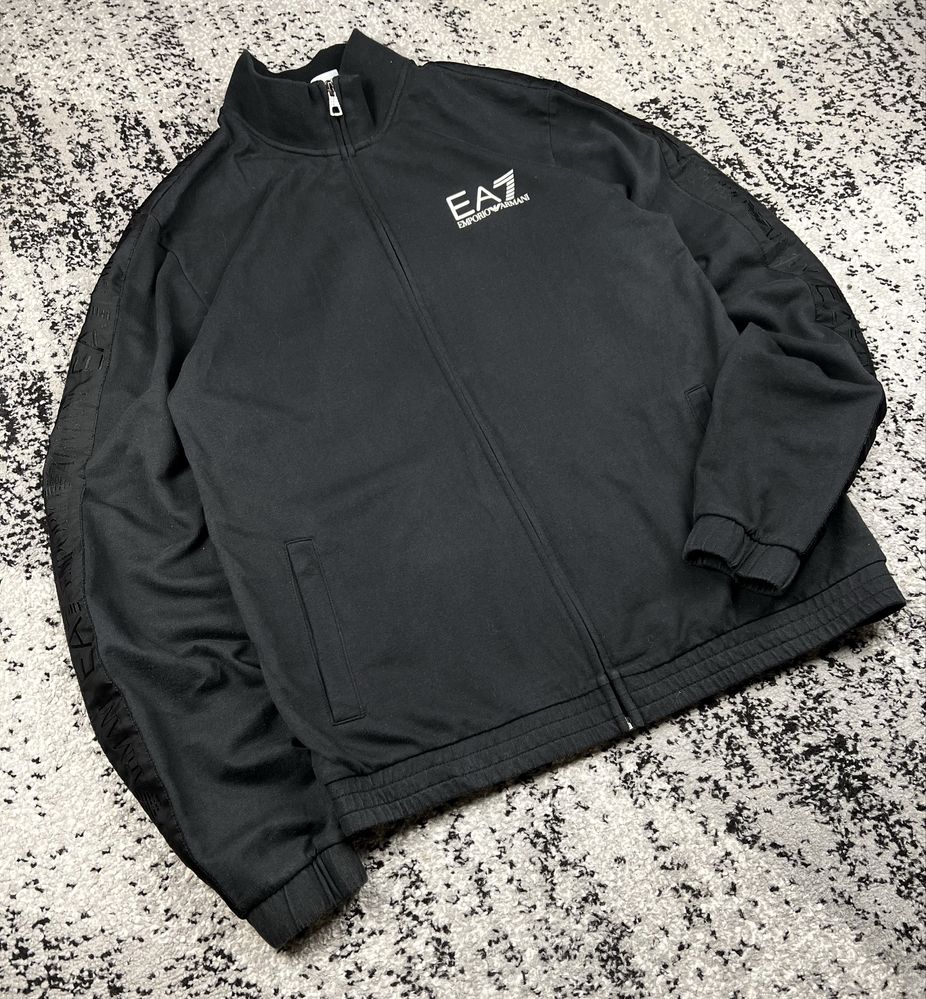 Мужская кофта олимпийка свитер Emporio Armani EA7 Оригинал old money
