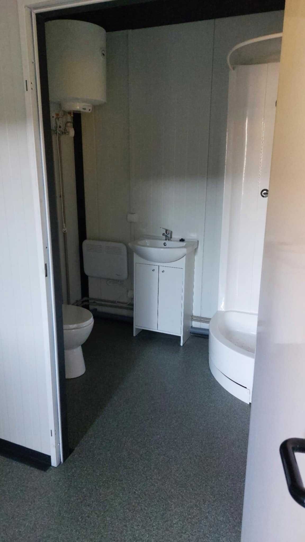 kontener socjalno-sanitarny 4,5 x 2,4m