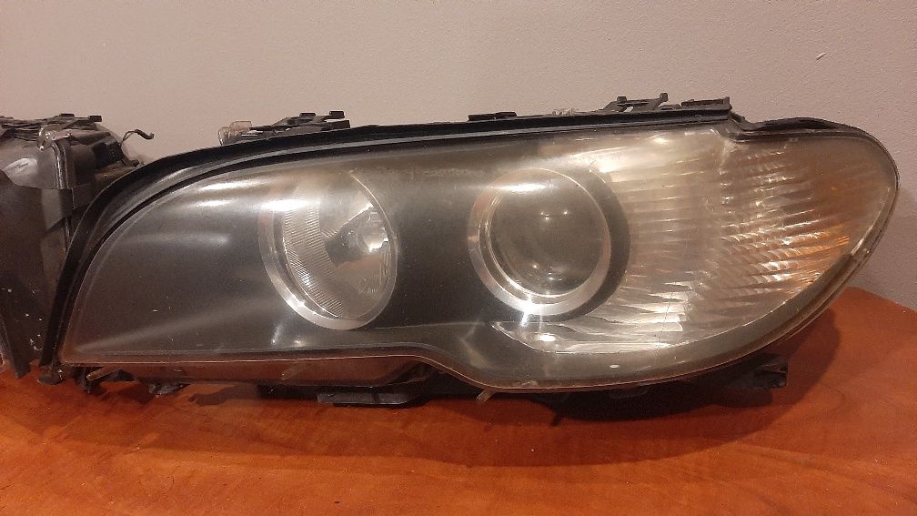 Bmw e46 Lift Cabrio Lampy przód Lewa Prawa Oryginał Ładne