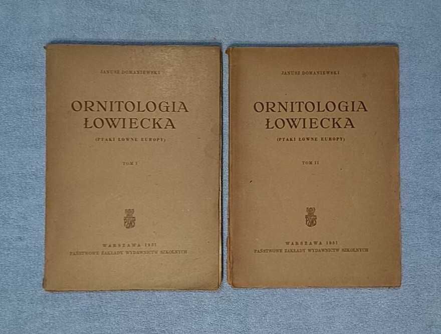 Ornitologia Łowiecka (ptaki łowne Europy) 2 tomy