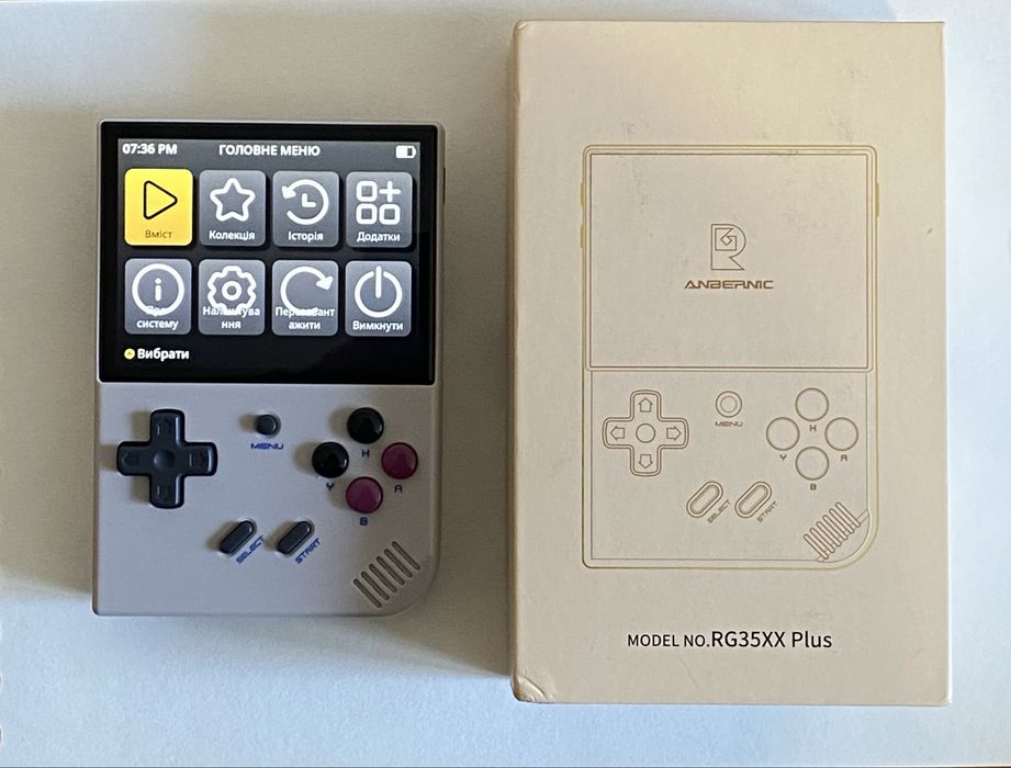 Anbernic RG35XX Plus портативна консоль