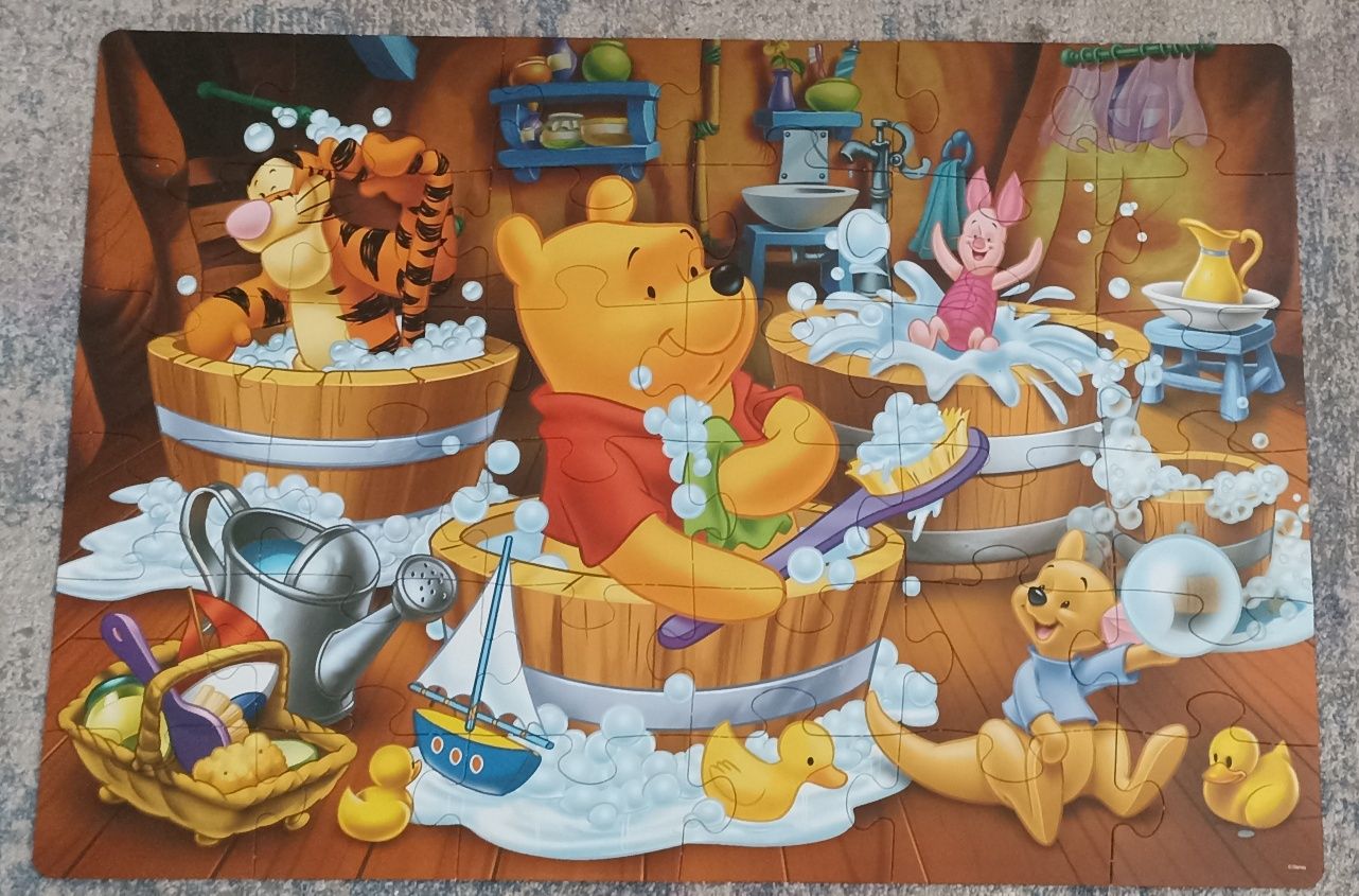 6× Puzzle Maxi 24,30 i 36 puzzli