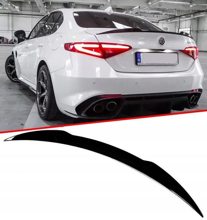 Спойлер Alfa Romeo Giulia накладка на багажник ляду бленда антикрыло