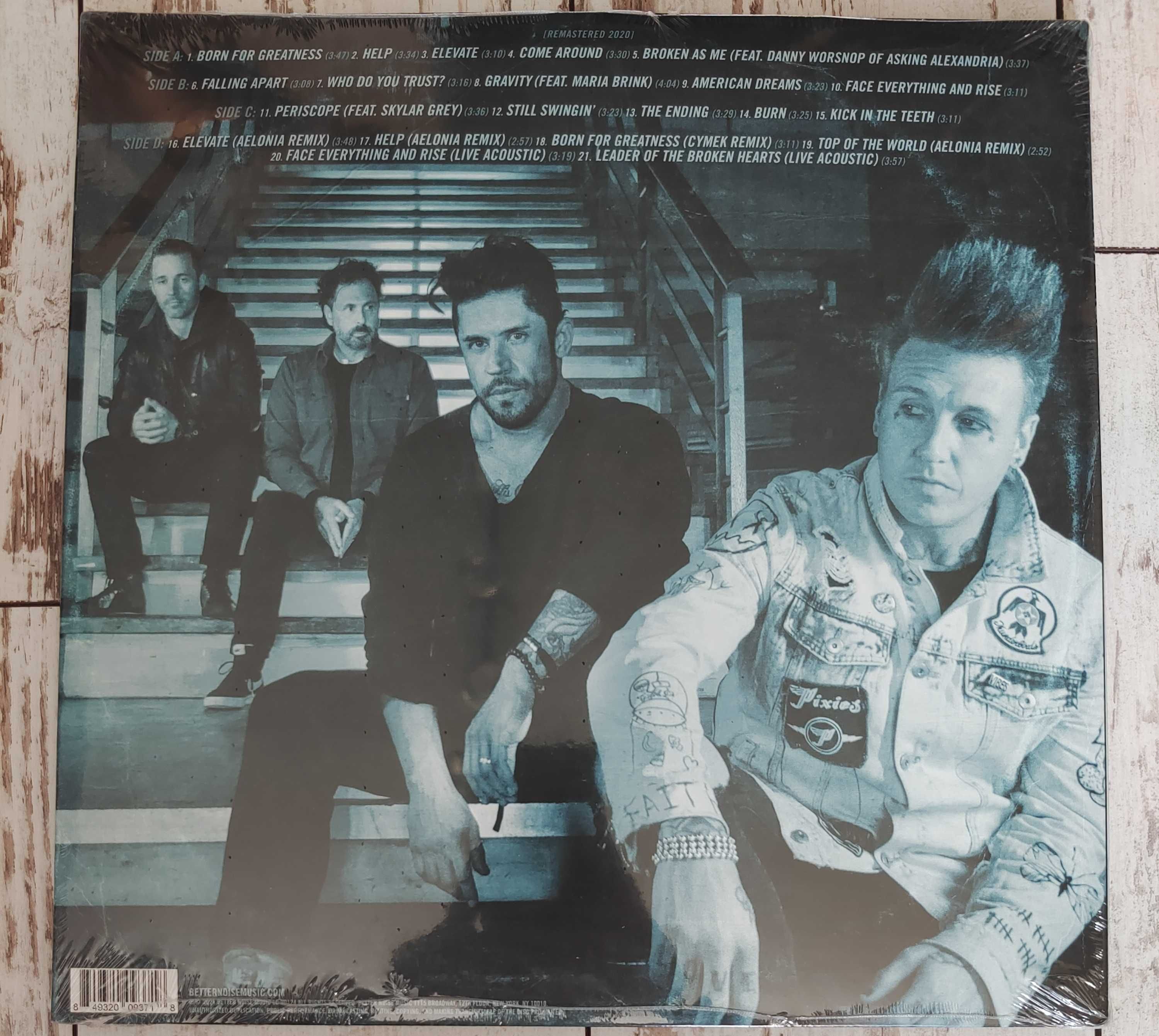 Papa Roach Greatest Hits Deluxe Smoke winyl nowy w folii