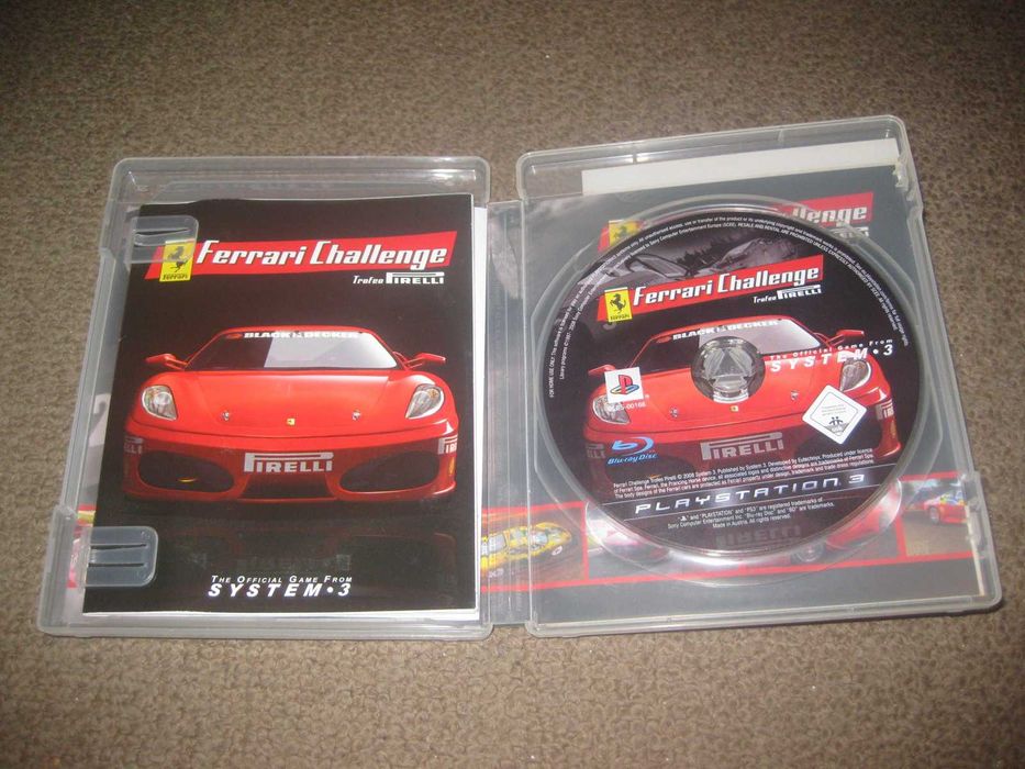 Jogo "Ferrari Challenge" para Playstation 3/Completo!
