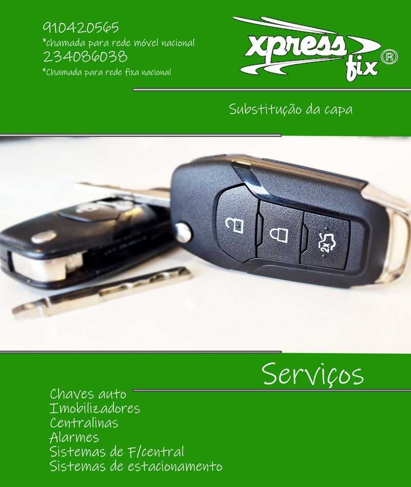 Reparamos chaves e comandos de automovel