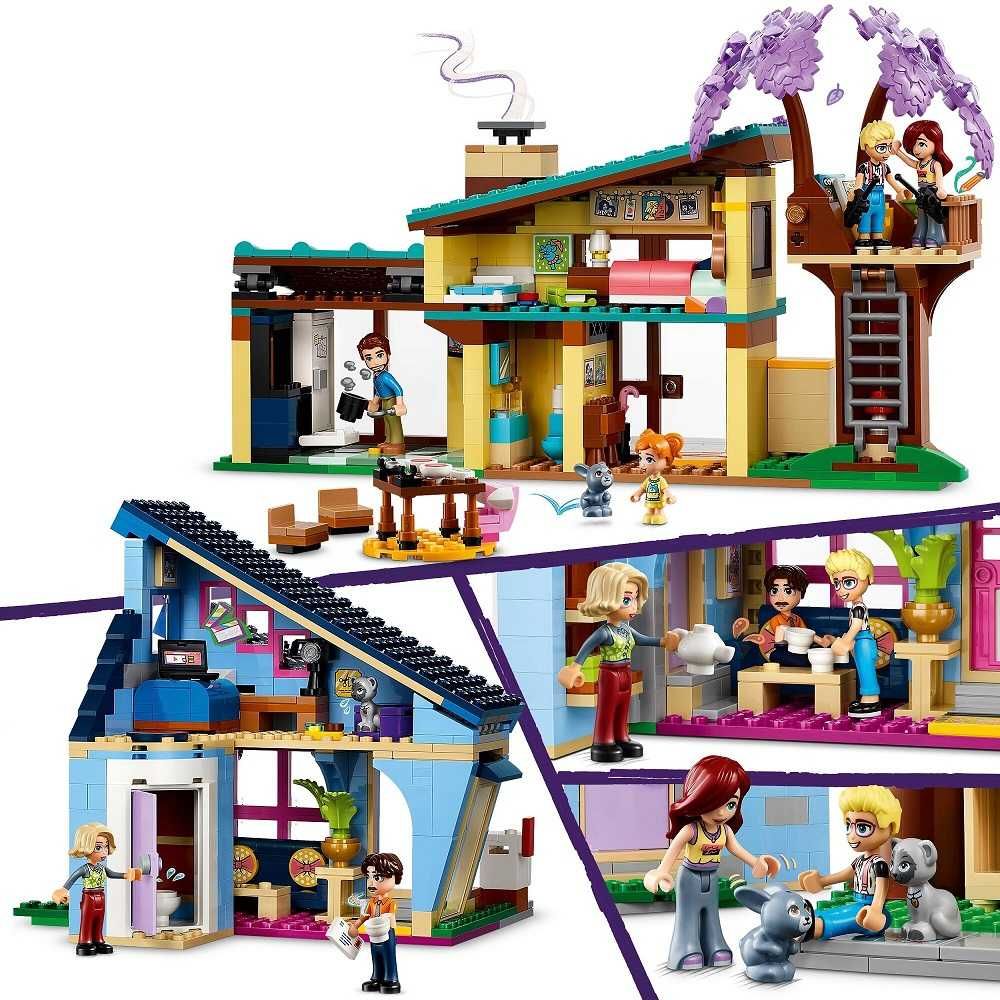 Klocki Lego Friends 42620 Dom rodzinny Olly'ego i Paisley