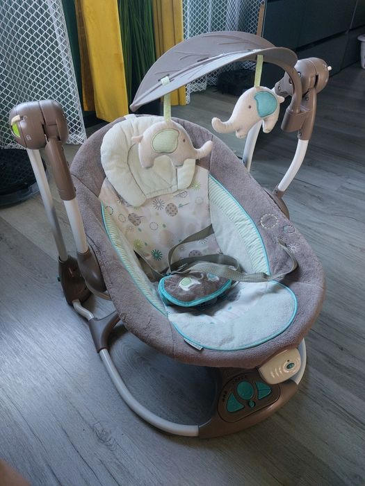 Rezerwacja Ingenuity, Hugs. Bujaczek, leżaczek, huśtawka, leżak dla dz