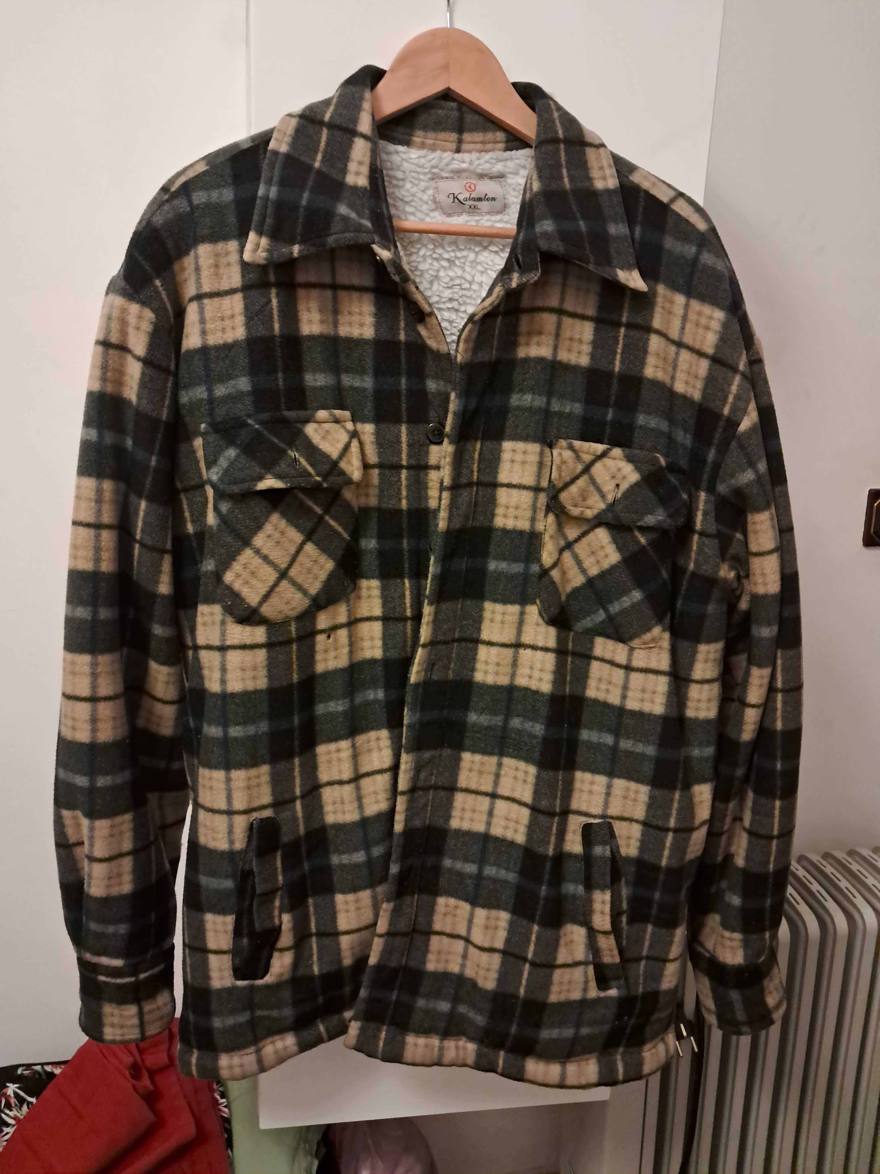 Camisa/camisola flanela super cardada