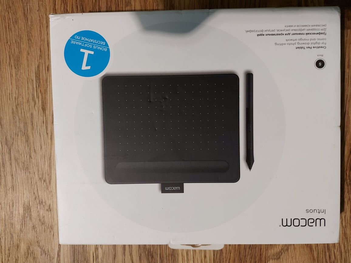 Tablet graficzny Wacom intuos s czarny