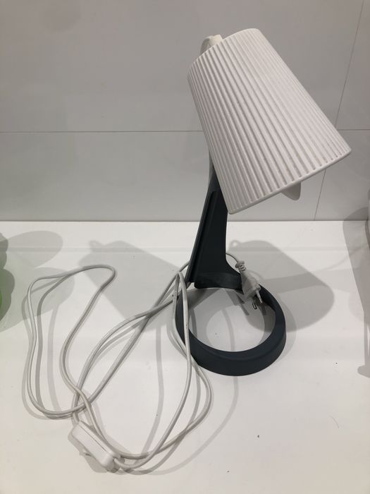 Candeeiro de secretária Svallet (luminária) vendida c/ lâmpada 2 dispo