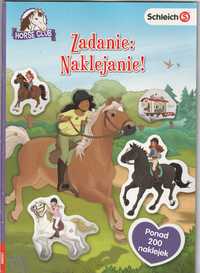 Zadanie Naklejanie Schleich ponad 200 naklejek