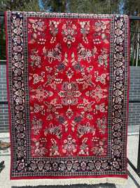 Vintage dywan perski ręcznie tkany Iran Keshan 197x125 galeria 9 tys