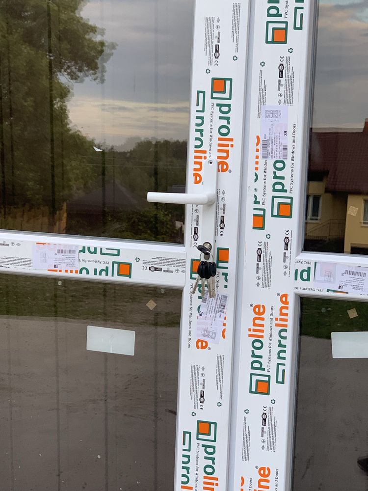 Drzwi PCV 140x210 Białe Nowe dostawa 150 zł