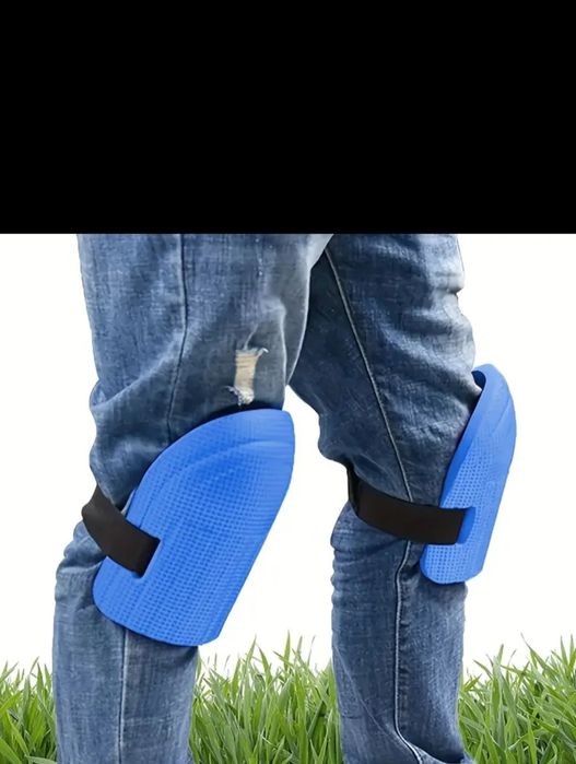 Ochraniacze na kolana. do ogrodu, budownictwo. kolor czarny.