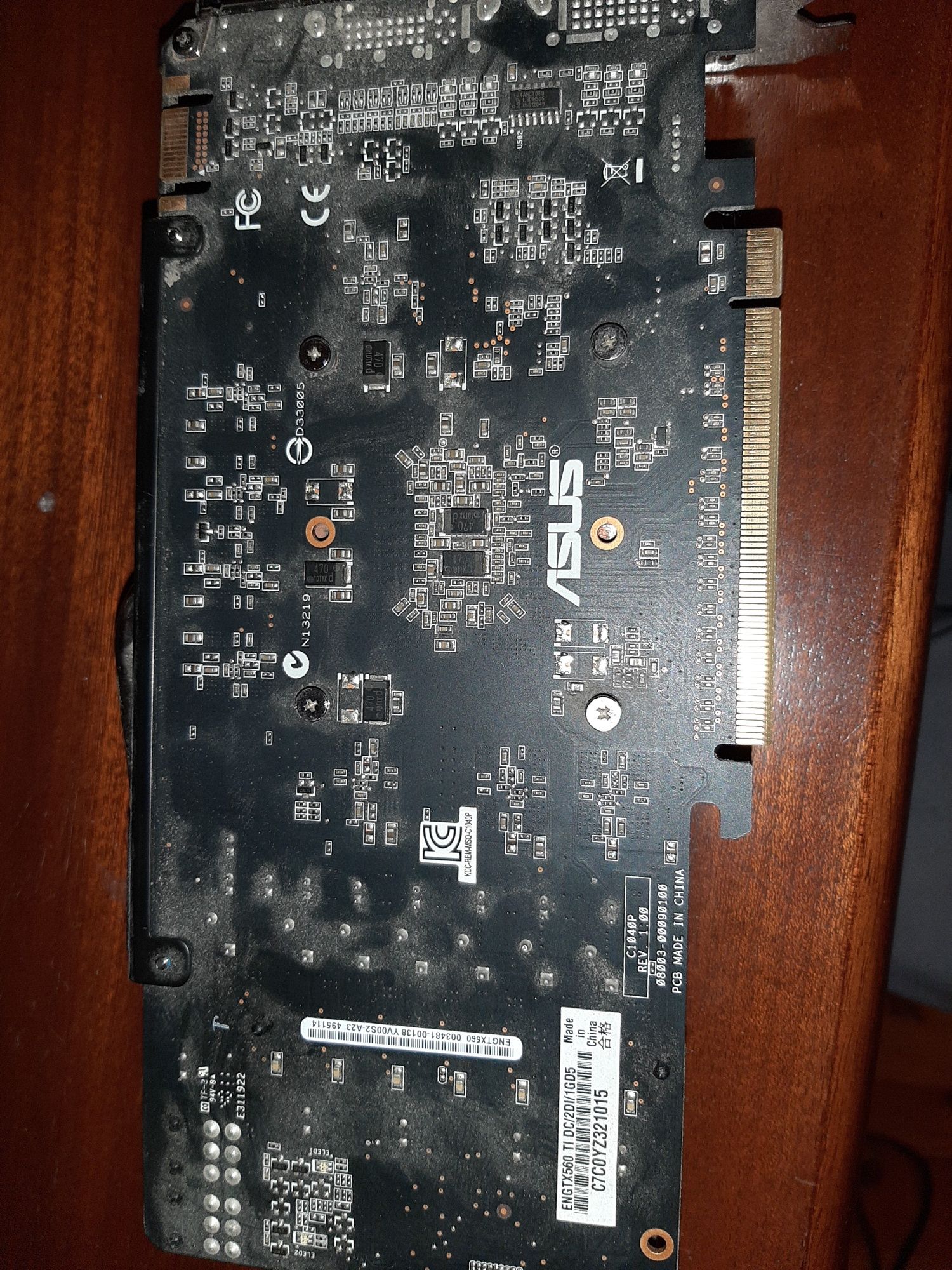 Видеокарта Asus ENGTX560 TI DC/2DI/1GD5