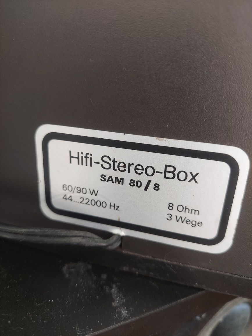 Hifi stereo box колонки + саб Quadral sam 80 Германия