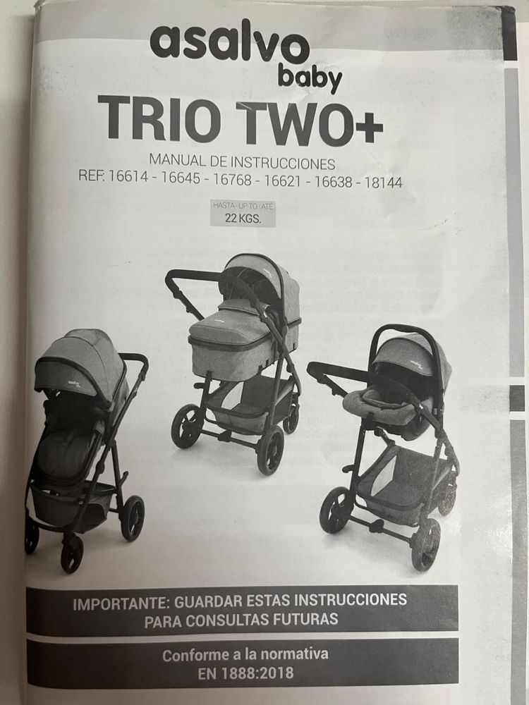 Carrinho de bebe + ovo e alcofa