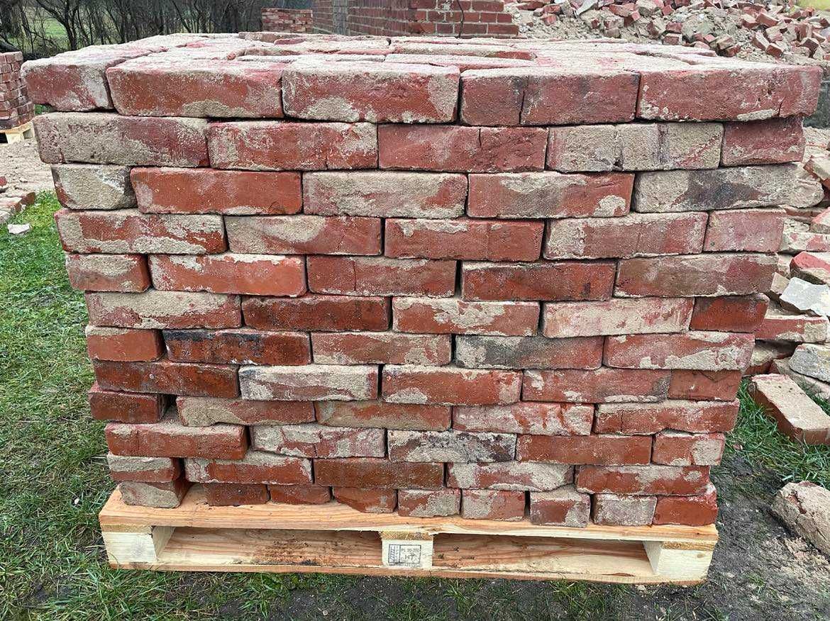 cegła rozbiórkowa zabytkowa stara poniemiecka