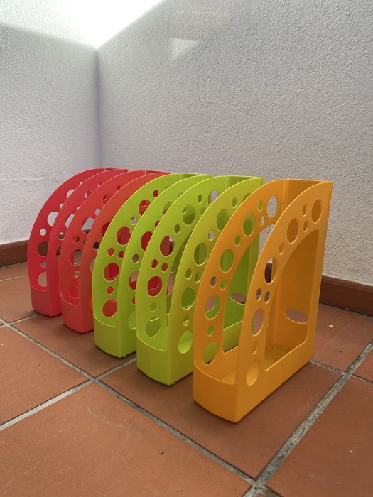 Organizador papelada e cadernos