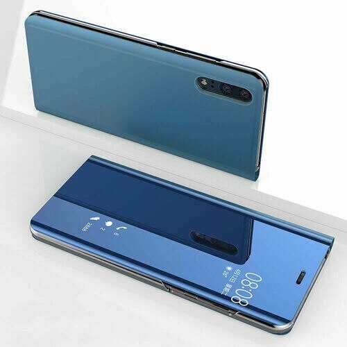 Etui Case Flip Clear View do Huawei P30 + Szkło Hartowane