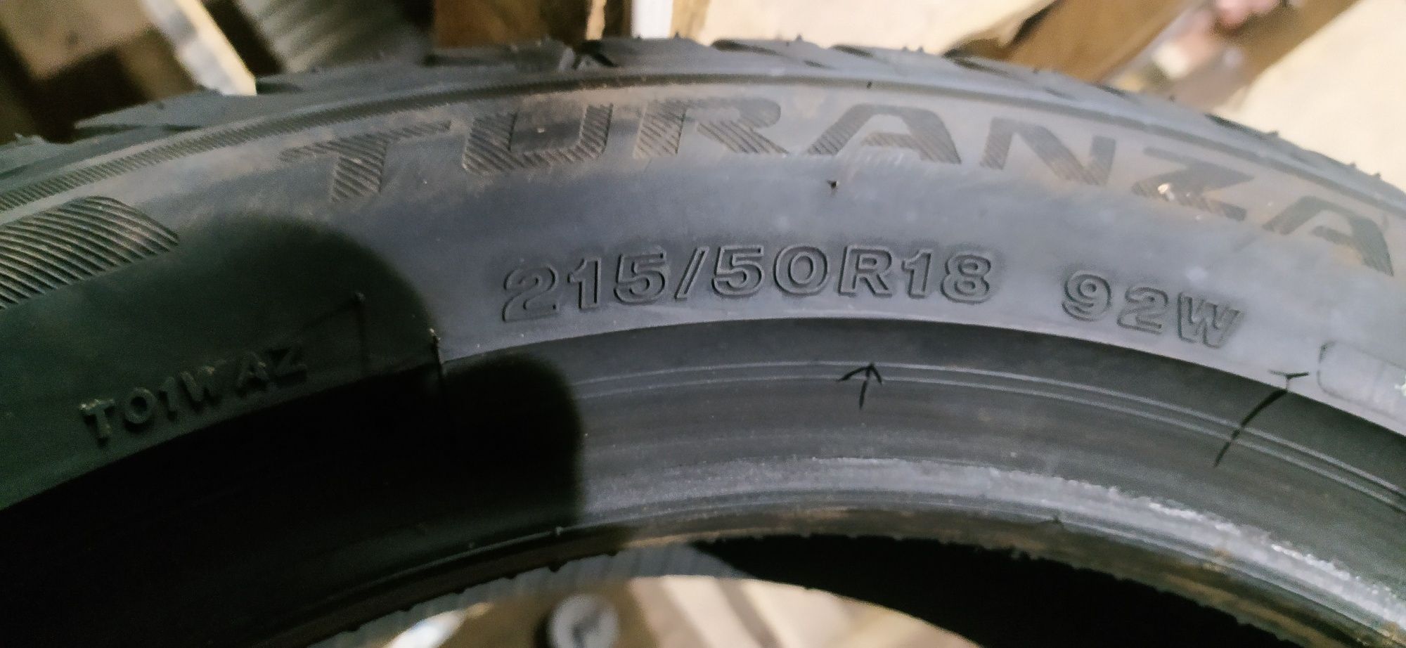 Opony Bridgestone turanza 215/50/18