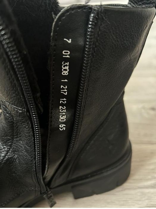 Шкіряні мегазручні  ботильйони, черевики Ara