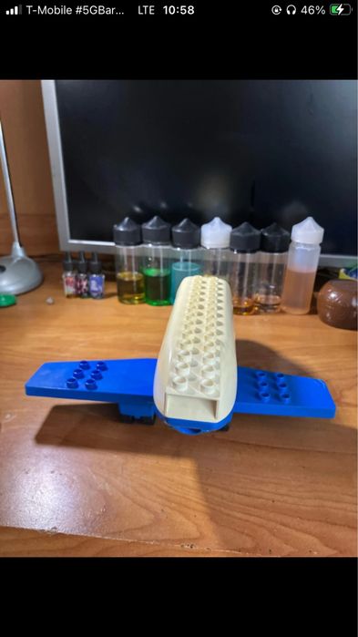 Samolot Lego Duplo: Odrzutowiec 2678:stan dobry,niekompletny