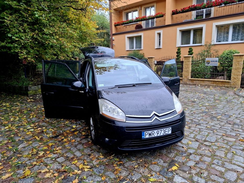 Citroen c4 grand picasso VTR+ 2009r Benzyna 149tys przebieg 7 osobowy