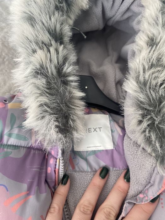 Зимовий комбінезон некст для дівчинки