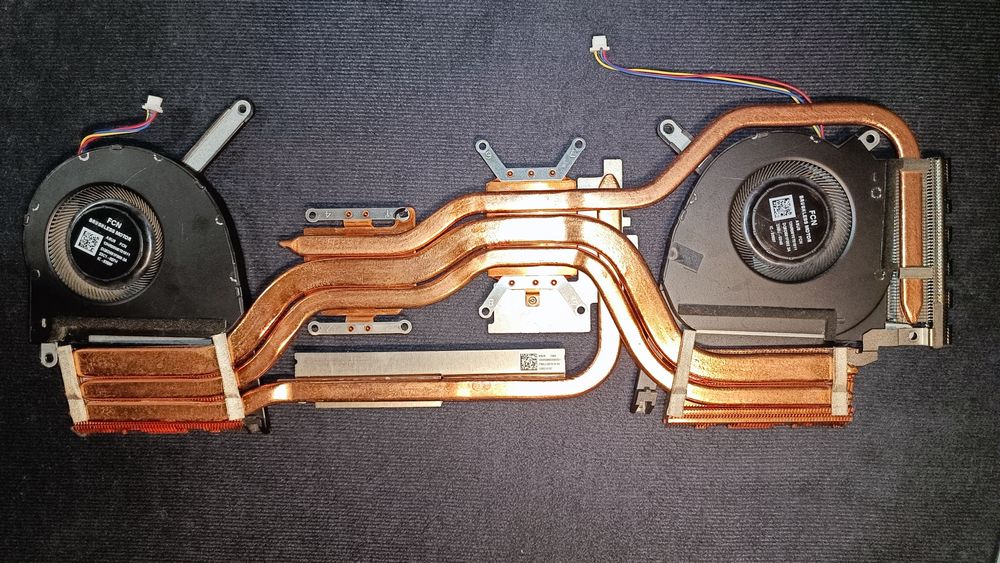 Система охлаждения Asus Tuf fx507 (радиатор + куллера)