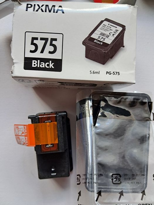 Cartrige kartridż canon pixma 575 czarny