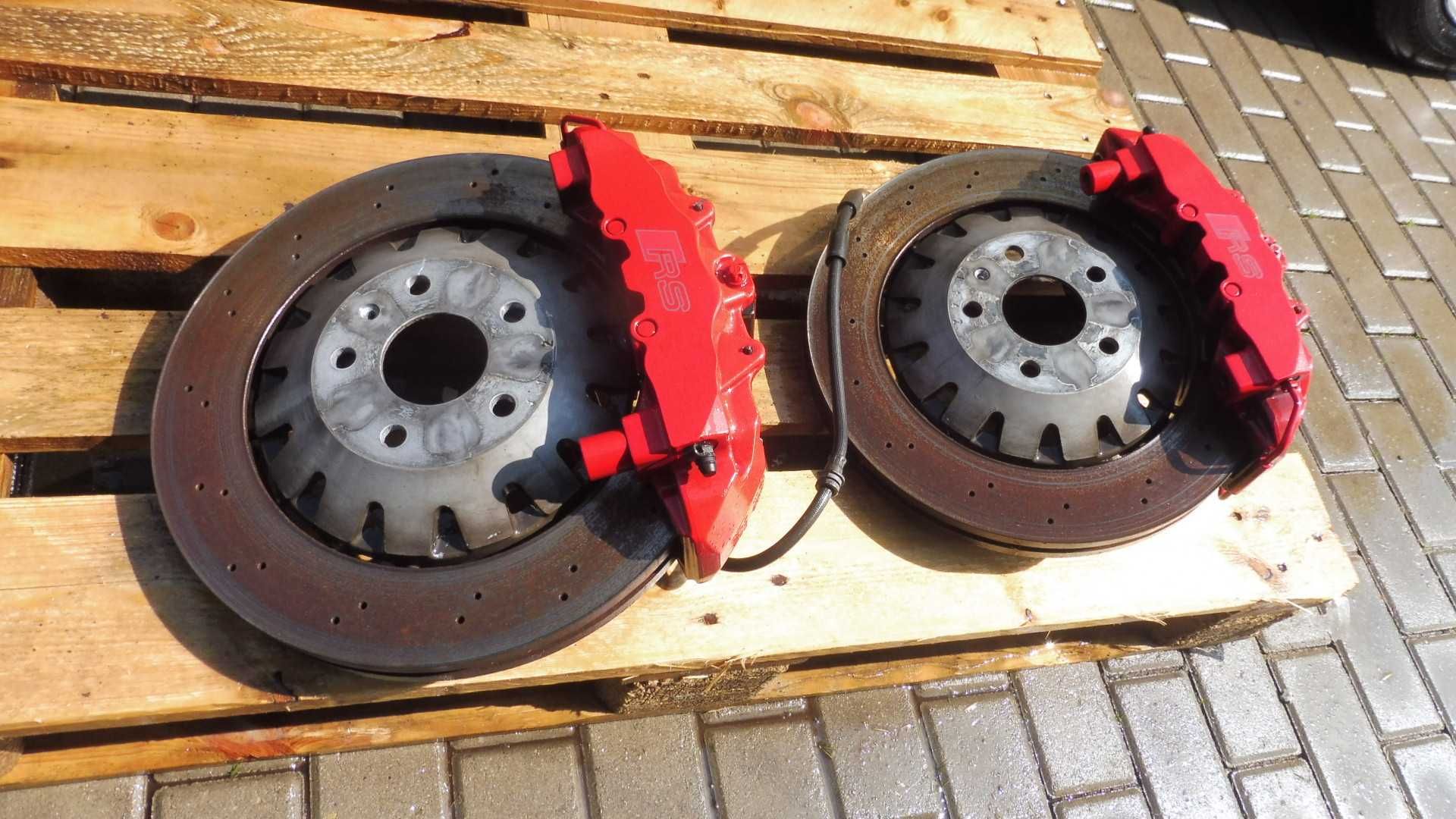 Zaciski Tarcze  370mm Brembo Audi RS3 8V Lift TTRS 8 tłoki komplet