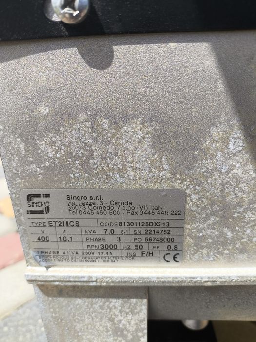 Agregat prądotwórczy Sdmo/Briggs Stratton/VanguardMitsubishi