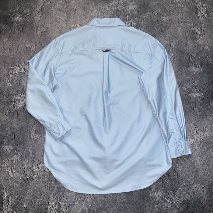 Жіноча плотна сорочка рубашка tommy jeans,Mm розмір оригінал oversize